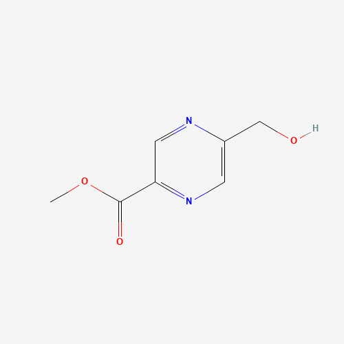 1262803-64-4 methyl 5-(hydroxymethyl)pyrazine-2-carboxylate chemical structure
