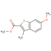 82788-18-9 methyl 6-methoxy-3-methyl-1-benzothiophene-2-carboxylate chemical structure