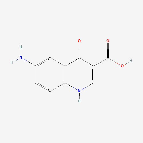 1018135-49-3 6-amino-4-oxo-1H-quinoline-3-carboxylic acid chemical structure