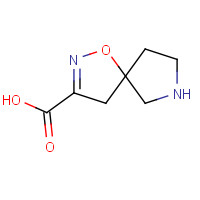 1215034-84-6 1-oxa-2,7-diazaspiro[4.4]non-2-ene-3-carboxylic acid chemical structure