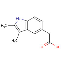 100068-17-5 2-(2,3-dimethyl-1H-indol-5-yl)acetic acid chemical structure