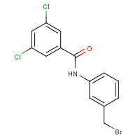 1271734-95-2 N-[3-(bromomethyl)phenyl]-3,5-dichlorobenzamide chemical structure