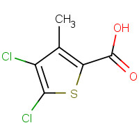 854626-34-9 4,5-dichloro-3-methylthiophene-2-carboxylic acid chemical structure
