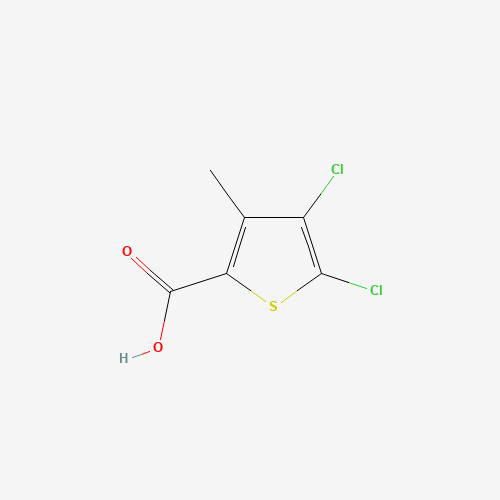 854626-34-9 4,5-dichloro-3-methylthiophene-2-carboxylic acid chemical structure