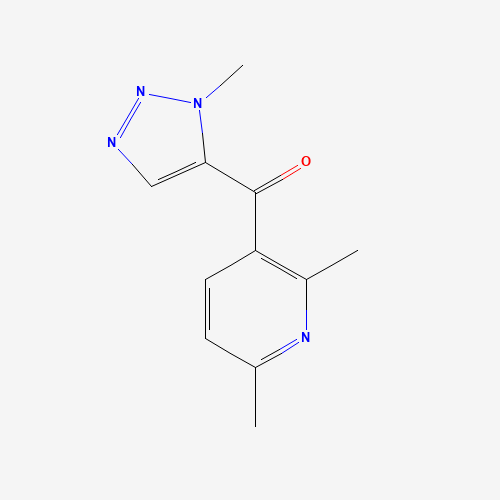 1599529-63-1 (2,6-dimethylpyridin-3-yl)-(3-methyltriazol-4-yl)methanone chemical structure
