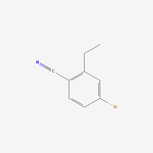 744200-38-2 4-bromo-2-ethylbenzonitrile chemical structure