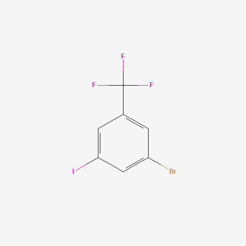 481075-59-6 1-bromo-3-iodo-5-(trifluoromethyl)benzene chemical structure