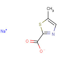 1107062-31-6 sodium;5-methyl-1,3-thiazole-2-carboxylate chemical structure
