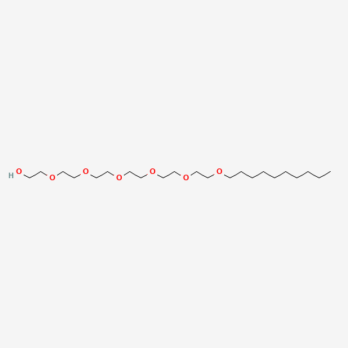 5168-89-8 2-[2-[2-[2-[2-(2-decoxyethoxy)ethoxy]ethoxy]ethoxy]ethoxy]ethanol chemical structure