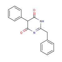 21585-44-4 2-benzyl-5-phenyl-1H-pyrimidine-4,6-dione chemical structure