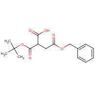 120709-59-3 2-[(2-methylpropan-2-yl)oxycarbonyl]-4-oxo-4-phenylmethoxybutanoic acid chemical structure
