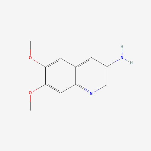 87199-82-4 6,7-dimethoxyquinolin-3-amine chemical structure