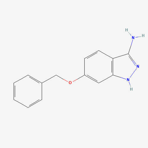 1167056-55-4 6-phenylmethoxy-1H-indazol-3-amine chemical structure