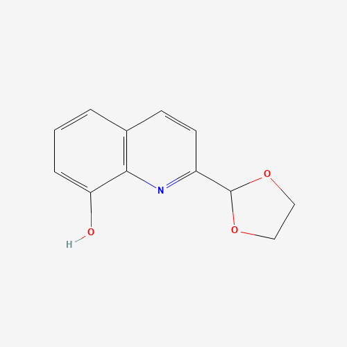 773093-72-4 2-(1,3-dioxolan-2-yl)quinolin-8-ol chemical structure