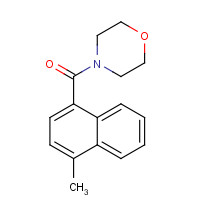 1201581-76-1 (4-methylnaphthalen-1-yl)-morpholin-4-ylmethanone chemical structure