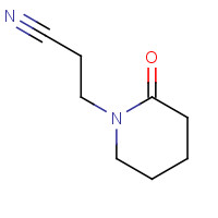 73186-30-8 3-(2-oxopiperidin-1-yl)propanenitrile chemical structure