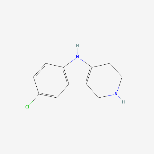 19685-84-8 8-chloro-2,3,4,5-tetrahydro-1H-pyrido[4,3-b]indole chemical structure