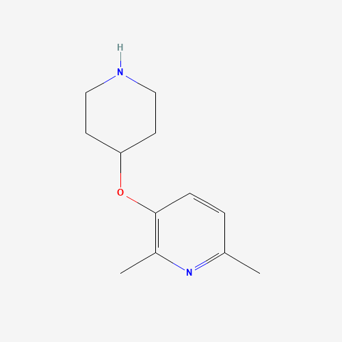 1400755-24-9 2,6-dimethyl-3-piperidin-4-yloxypyridine chemical structure