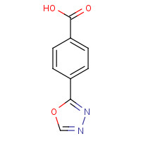 59663-66-0 4-(1,3,4-oxadiazol-2-yl)benzoic acid chemical structure