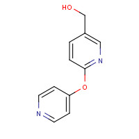 1369256-07-4 (6-pyridin-4-yloxypyridin-3-yl)methanol chemical structure