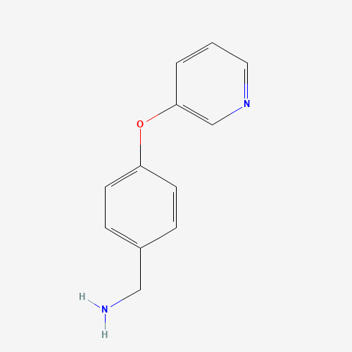 685533-76-0 (4-pyridin-3-yloxyphenyl)methanamine chemical structure