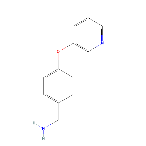 685533-76-0 (4-pyridin-3-yloxyphenyl)methanamine chemical structure