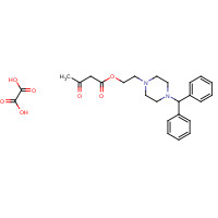 1261268-85-2 2-(4-benzhydrylpiperazin-1-yl)ethyl 3-oxobutanoate;oxalic acid chemical structure