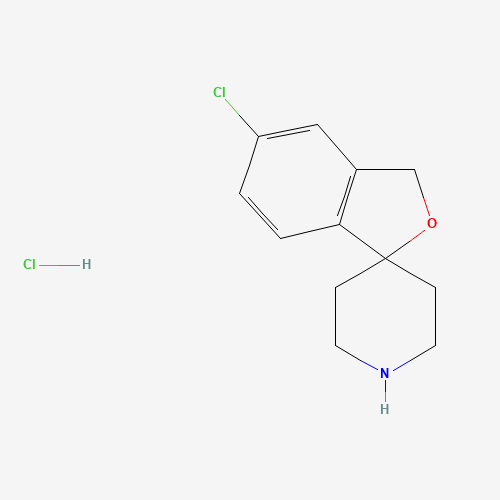 1190965-20-8 6-chlorospiro[1H-2-benzofuran-3,4'-piperidine];hydrochloride chemical structure