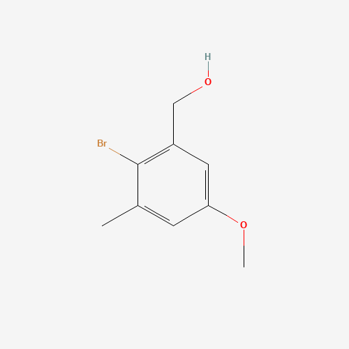 110451-90-6 (2-bromo-5-methoxy-3-methylphenyl)methanol chemical structure
