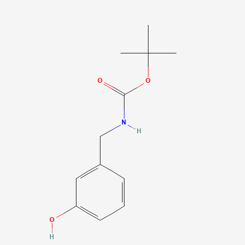 28387-66-8 tert-butyl N-[(3-hydroxyphenyl)methyl]carbamate chemical structure