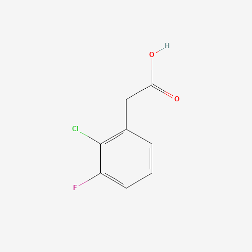 1000523-07-8 2-(2-chloro-3-fluorophenyl)acetic acid chemical structure
