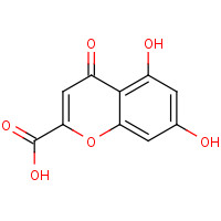 35811-69-9 5,7-dihydroxy-4-oxochromene-2-carboxylic acid chemical structure