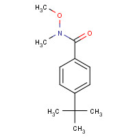 208188-23-2 4-tert-butyl-N-methoxy-N-methylbenzamide chemical structure