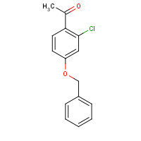 69241-07-2 1-(2-chloro-4-phenylmethoxyphenyl)ethanone chemical structure