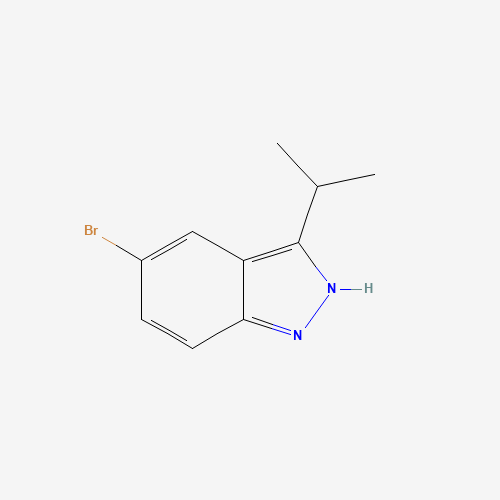 1276075-40-1 5-bromo-3-propan-2-yl-2H-indazole chemical structure