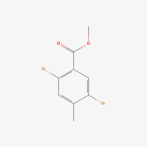 245549-92-2 methyl 2,5-dibromo-4-methylbenzoate chemical structure