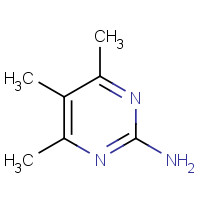 54568-11-5 4,5,6-trimethylpyrimidin-2-amine chemical structure