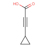 7358-93-2 3-cyclopropylprop-2-ynoic acid chemical structure