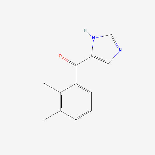 91874-85-0 (2,3-dimethylphenyl)-(1H-imidazol-5-yl)methanone chemical structure