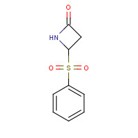 31899-01-1 4-(benzenesulfonyl)azetidin-2-one chemical structure