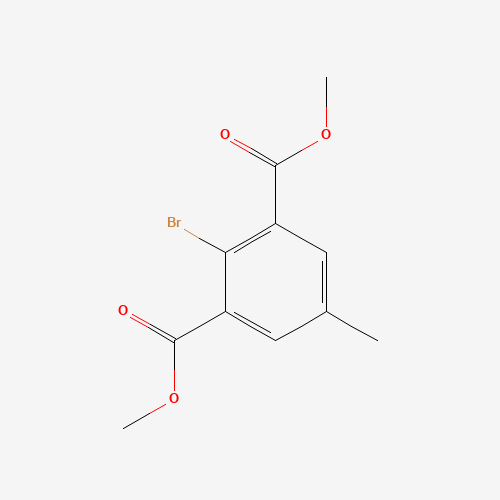 1378431-56-1 dimethyl 2-bromo-5-methylbenzene-1,3-dicarboxylate chemical structure
