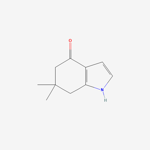 20955-75-3 6,6-dimethyl-5,7-dihydro-1H-indol-4-one chemical structure