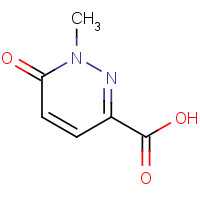 100047-66-3 1-methyl-6-oxopyridazine-3-carboxylic acid chemical structure
