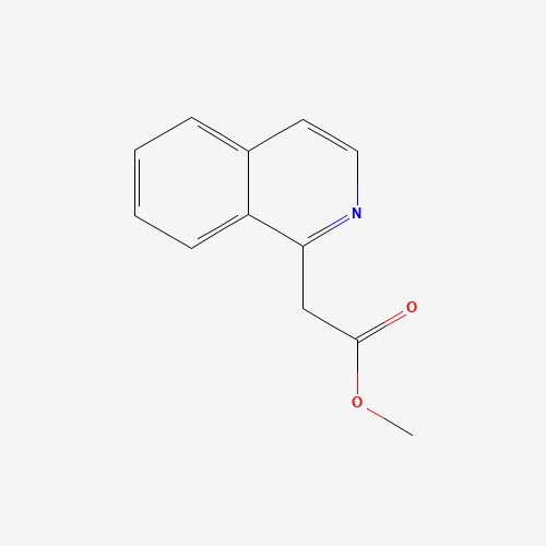 69582-93-0 methyl 2-isoquinolin-1-ylacetate chemical structure