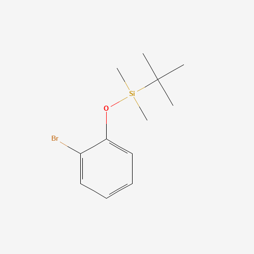 115750-83-9 (2-bromophenoxy)-tert-butyl-dimethylsilane chemical structure