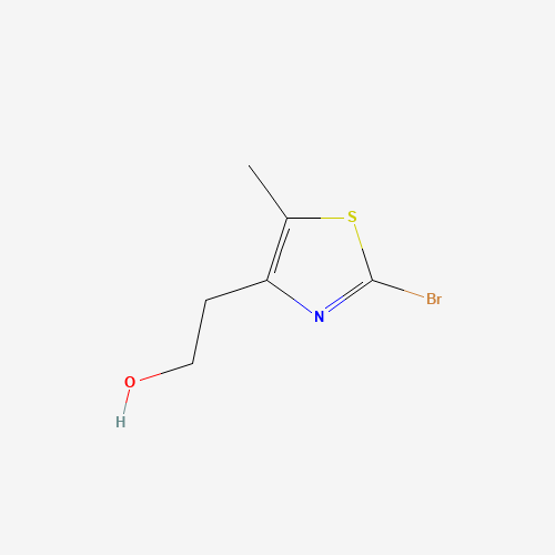 496062-16-9 2-(2-bromo-5-methyl-1,3-thiazol-4-yl)ethanol chemical structure