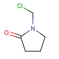 31282-95-8 1-(chloromethyl)pyrrolidin-2-one chemical structure