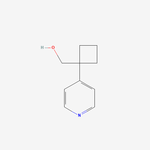 858036-03-0 (1-pyridin-4-ylcyclobutyl)methanol chemical structure