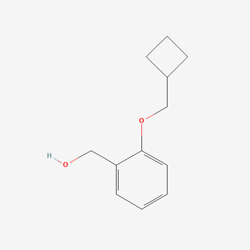 1253113-47-1 [2-(cyclobutylmethoxy)phenyl]methanol chemical structure