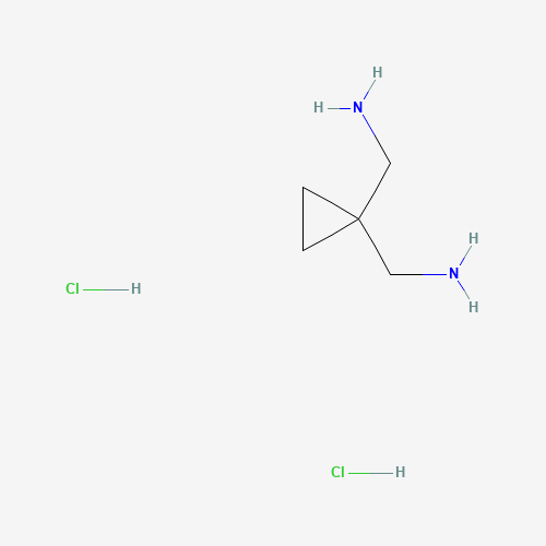 136476-40-9 [1-(aminomethyl)cyclopropyl]methanamine;dihydrochloride chemical structure
